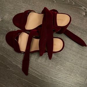 Lace up heels